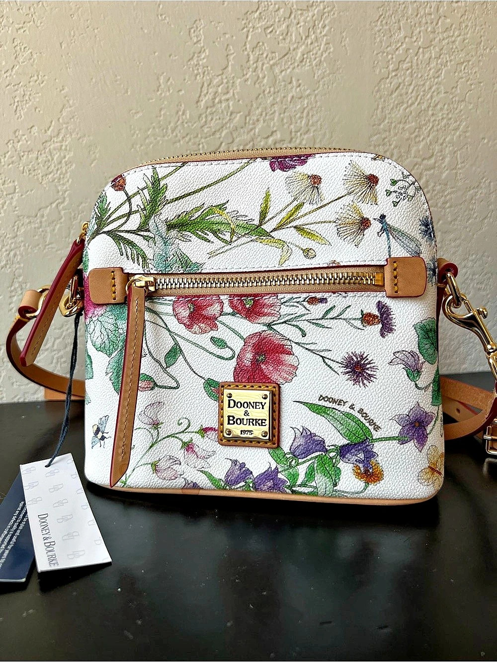 DOONEY & BOURKE Botanical Allison Floral Crossbody Bag - Brand New With Tags!